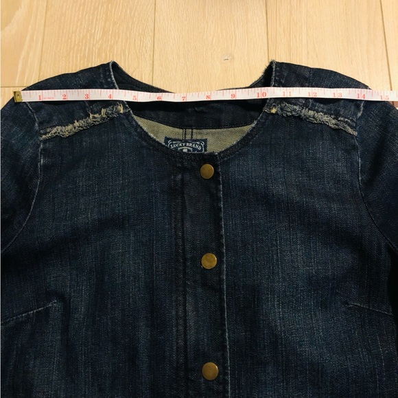 Lucky Brand Indigo Blue Denim Jean Jacket - Picture 10 of 13